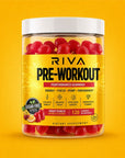 Riva Pre-Workout Gummies, fruit punch, 120 gummies